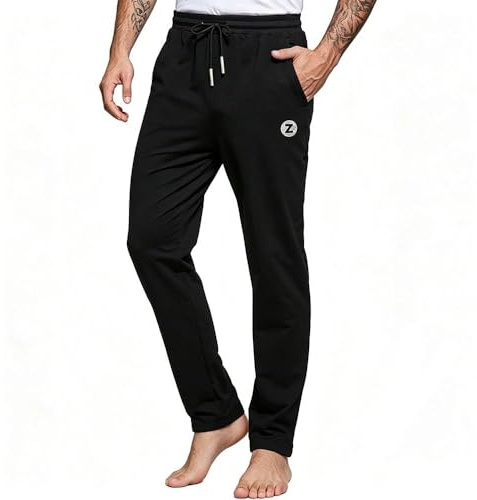 ZOXOZ Jogging Homme Pantalons de Survêtement Hommes Coton avec Poches