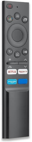 Mando para Samsung Smart TV - Reemplazo Directo para Todos los Modelos LCD, LED, QLED, 4K y UHD - Control Remoto de Repuesto Sin Configuración con Botones de Acceso Directo