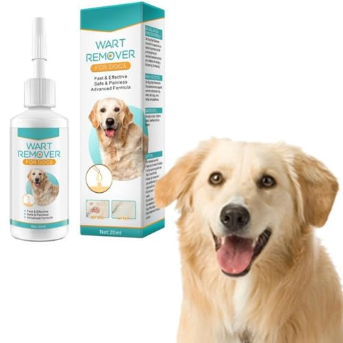 Removedor de verrugas para perros, tratamiento de eliminación de verrugas para perros, removedor de verrugas de piel de perro de acción rápida, removedor de verrugas fuertes sin dolor, sin daño y sin