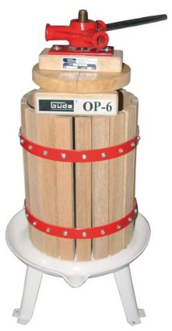 Obstpresse OP 6, 6 Liter mit mechanischem Antrieb