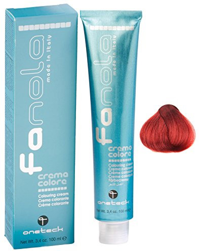 Fanola Crema colorante Colouring Cream 7.6 Biondo Rosso, 100 ml