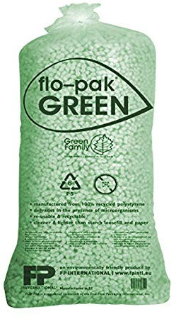 Emballage écologique Flo-Pak de 1 200 litres, copeaux, matériau de remplissage, copeaux, rembourrage