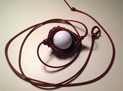 David the Shepherd Paracord Shepherd Sling (Old-Fashioned Slingshot) Handmade (Firefighter)