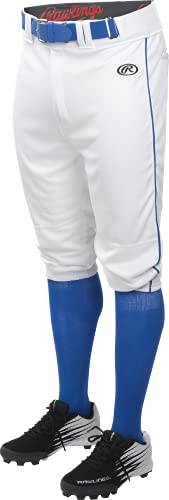 Rawlings Herren Hose Launch Series Baseball Pants | Knicker Fit | Adult Sizes | Piped | Multiple Colors