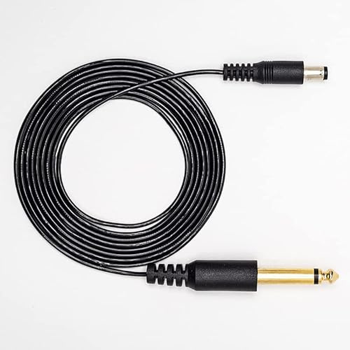 ROSPRETTY 2m Tatuaggio Clip Cord Tattoo Clip Cord, Alimentatori per macchine da tatuaggio Tattoo Alimentazione Silicone Clip Cord per tatuaggio in silicone