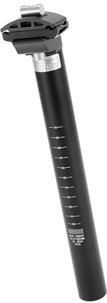 A ABSOPRO Bicycle Seat Post Aluminum Alloy Adjustable with 30.4x300mm