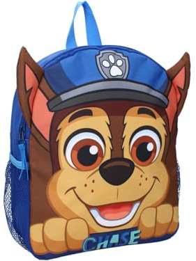 Vadobag Mochila infantil de 7 litros Chase Paw Patrol Go Team!, azul, M
