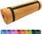 Deluxe Yogamatte Rutschfest und Gepolstert Tragegurt extra dick 15mm - Premium Gymnastikmatte mit Tragegriff für Zuhause und Draußen - auch als Isomatte oder Campingmatte Orange, 180 x 60,5