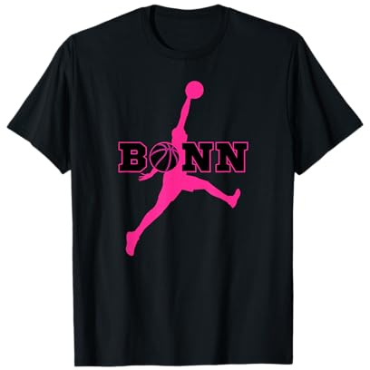 Bonn Basketball Fan Support Rheinland Stadion pink T-Shirt