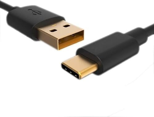 OMNIHIL 6.5FT USB Type A to Type C Cable Compatible with Stainless Steel Automatic Salt and Pepper Grinder