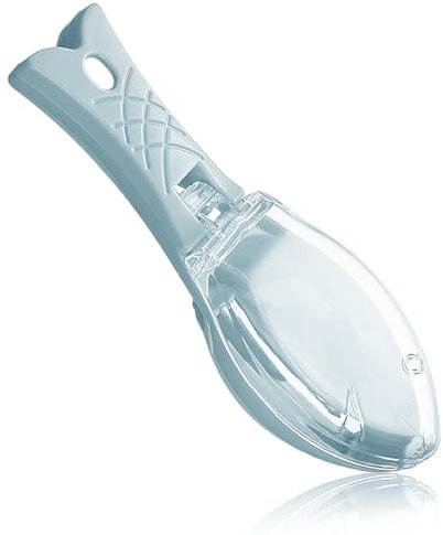 Multifunctional Fish Clean Scales Fish Killing Knife,Unique Fish-Themed Cleaning Tool (Blue)