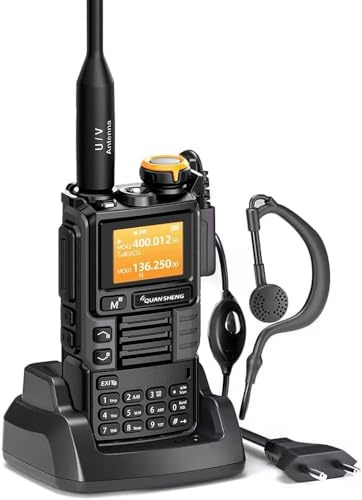 Quansheng UVK5(99) AM/FM/DTMF Walkie-Talkie 200CH Walkie-Talkie NOAA Wettervorhersage mit Flash Copy Frequenz Tpye-C LCD Display für Wandern Camping Reise Zwei-Wege Radio
