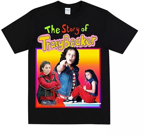 Aija Tracy Beaker T-Shirt Retro Tracy Beaker Shirt for Tracy Beaker Fans for Women Black