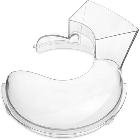 ANCLLO 4,5-5QT Kitchen Aid Spritzschutz Mit Einfüllschacht Klarer Spritzschutz Kitchen Aid Zubehör Für Mixer Fleischwolf