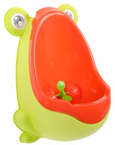 KOMBIUDA Orinatoio Da Parete Per Bambini Orinatoio in Piedi Per Bambini Piccoli Design Di Rana Delicato E Sicuro Per Allenamento Al Vasino