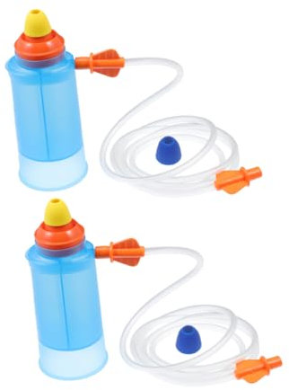 JOINPAYA 2pcs Nasal Irrigator for Adults Saline Nose Rinse System Blocked Nose Relief Gentle Cleaning Tool Sinus Cleaner Practical Washing Device