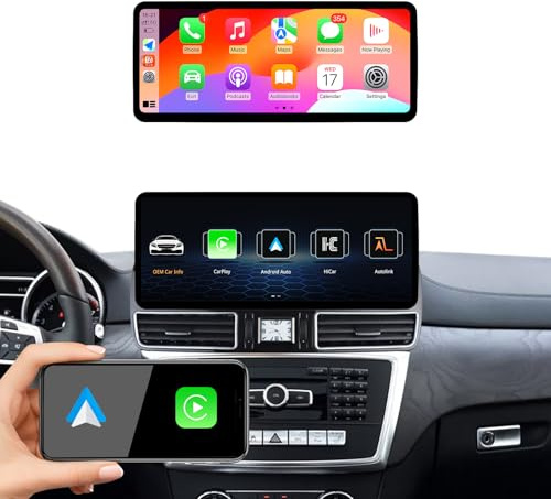 Uckazy 12.3 Zoll für Mercedes ML/GL W166/X166 CarPlay Android