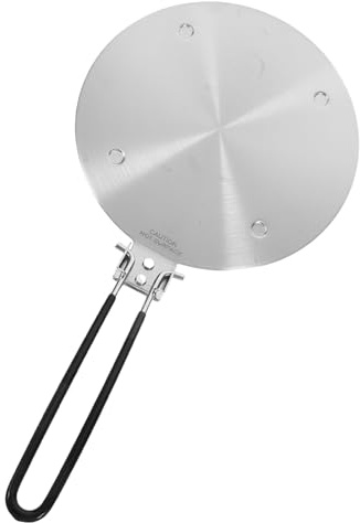 Healifty Piastra Adattatrice per Induzione Piastra Induzione in Acciaio Inossidabile Dispositivo Diffusione del Calore per Elettrici