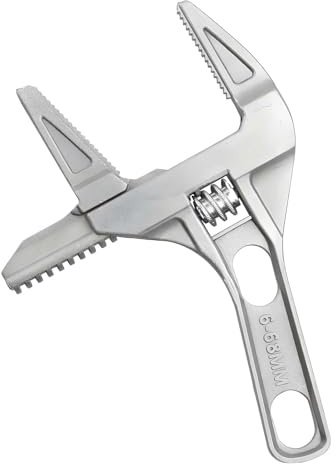 Suupii Adjustable Wrenches, Silvery Adjustable Spanner Force Easy to Use
