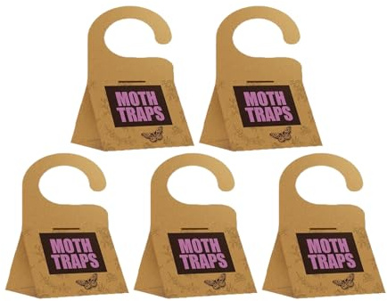 Lot de 5 pièges à mouches adhésifs pour maison, protection continue, équipement pliable pour dortoir, garage, cave, maison, cuisine, salle à manger