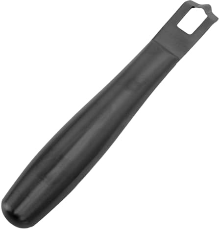 Pieler di scorza di limone, in acciaio inossidabile Arance Citrus Zester Cocktail multifunzionali Strumento per barista con manico per la barra domestica (NERO)