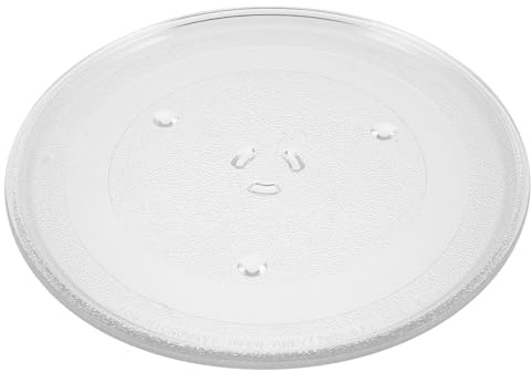 Ciieeo Glasteller für Mikrowellen-drehteller Hitzebeständiges Glas Ersatz-tablett für Mikrowelle Kompatibel mit Vielen Modellen