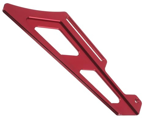 FUNOMOCYA Motocross Kettenschutz Hinten Rot Offroad Motorrad Kettenschutz Dirtbike Unterer Robust Aerodynamisch
