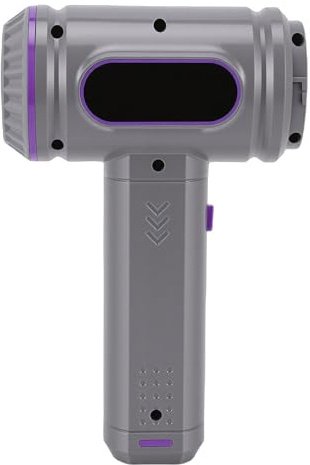 ZAICOLER Aspirapolvere per Auto a Mano 120W 50.000 giri/min Potenza di Aspirazione 22.000Pa Filtro Lavabile Multiboccaglio Aspirapolvere Portatile Senza Fili con Batteria 2x2000mAh (GRAY)