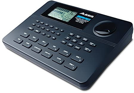 Alesis SR16 - Classic Drum Machine mit 233 Studio drum und 12 Anschlagsdynamische Pads