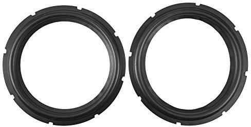 Zerone 10inch Lautsprecher Lautsprecher Surround Reparatur Gummi Woofer Edge Ersatzteile(2 Pcs)