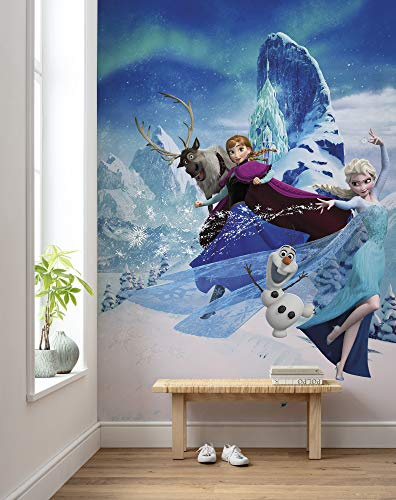 Komar Digitaldruck Vlies Fototapete - Frozen Elsas Magic - Größe 200 x 280 cm
