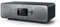 MUSE M-885 DAB Design Bluetooth Stereoanlage mit CD-Player und USB (DAB+, UKW, NFC, AUX), 80 Watt, grau/Silber