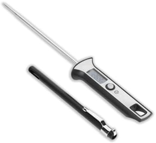 Digitales Fleischthermometer, Digitales Koch-Lebensmittelthermometer Mit Langer Sonde, Tragbares BBQ-Grill-Küchenthermometer Für Truthahnwasser