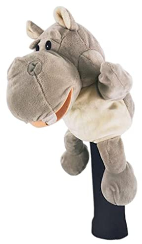 Colcolo Headcover Novelty Club Head Covers Universal Carrying Guard Club Keepsake Giveaway Equipment Accessories - Hippo