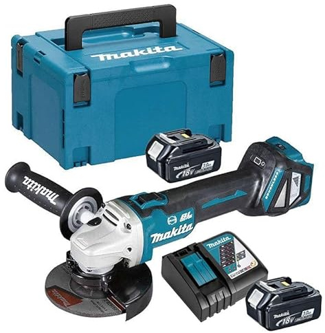 Makita Winkelschleifer 18 V LXT Ø 125 mm (2 x 3,0 Ah) aus Makpac