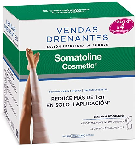 Drenante Vendas Maxi Kit Lote 4 Pz
