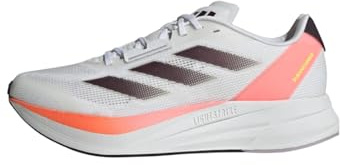 Adidas Hombre Duramo Speed Running Shoes, Cloud White/Aurora Met/Solar Red, 36 EU