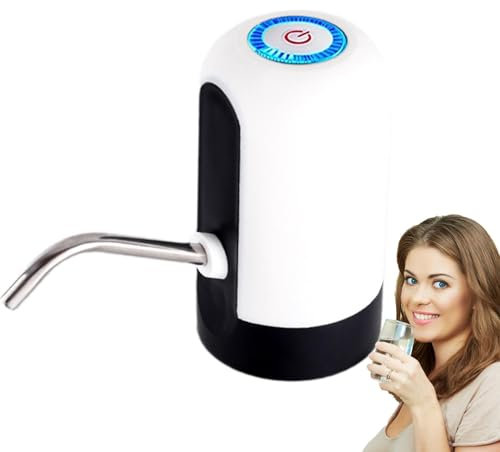 Bomba de Jarra de Agua, Dispensador de Agua eléctrico - Mini dispensador de Agua | Dispensador de Agua portátil, Bomba de Agua eléctrica para apartamento, hogar, Garaje, Cocina, Camping