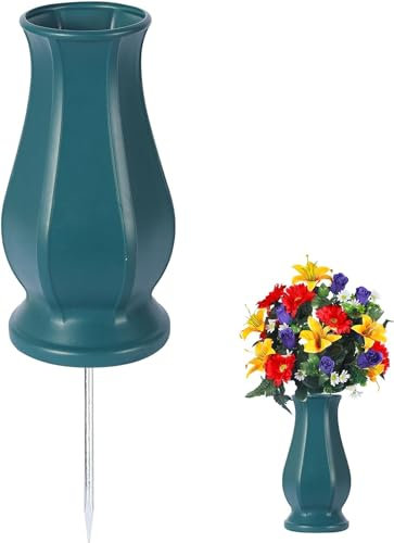 TFANUO Cemetery Vases with Spikes (1, blue)