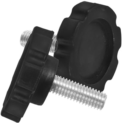 Milisten Inserts pour Mât De Parasol – Vis De Pied M8 avec Bouton Manuel pour Remplacement De Parasol De Terrasse