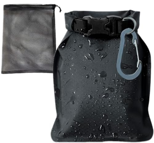 Finehenchi Travel Soap Bag, Quick Dry Soap Bar Case with Lathering Mesh Pouch and Hook Clip, Waterproof Leakproof Travel Soap Case Box for Camping, Outdoor, Business Trips, Shower Toiletries (Black)