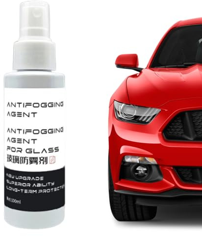 Spray antivaho para parabrisas, spray antivaho para cristal de coche, 100 ml – Revestimiento limpiacristales para espejos de coche | Para camión Pickup SUV Conducción Portero Cascos Viaje