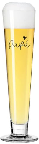 RITZENHOFF 8172009 Bierglas 385 ml – Sprüche – das perfekte Geschenk für den besten Papa – Made in Germany