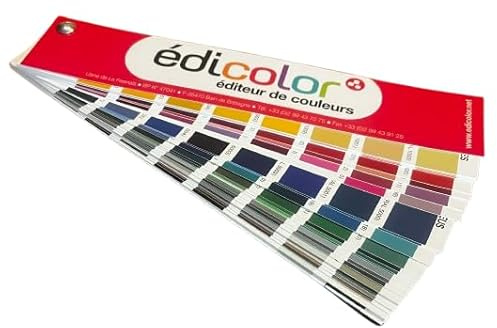 Nuancier RAL édicolor Officiel – Guide Couleurs RAL Complet – Palette Peinture Professionnelle – Échantillons Teintes RAL pour Bâtiment, Décoration & Industrie