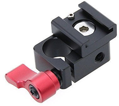 CAMVATE froid Chaussures de fixation Adaptateur pour tige 15 mm pour Appareil photo réflex numérique Vidéo Lumière