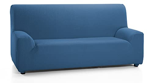 Martina Home Elastischer Sofabezug, Tunesien, 2-Sitzer, Azafata, Blau