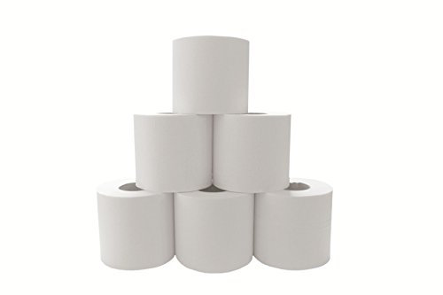 Toilettenpapier - 4-lagig - weiss - PREMIUMQUALITÄT (8 Rollen)