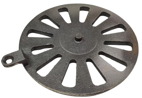 Grille à cendres pour poêles à cheminée Turin de MEZ - fonte - dimensions d'encastrement parfaitement adaptées