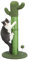 PAWZ Road Cactus Scratching Posts, Creative Scratching Posts, Stylish Cat Tree, Large with Ball H: 85cm/33.5 Green