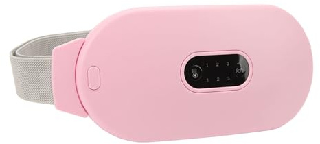 Perioden Wärmegürtel,Elektrischer Menstruations Wärmegürtel mit 3 Gängen,Verstellbarer Krampf Heizgürtel,Heizgürtel Zur Schmerzlinderung während der Periode, Bauch,für Frauen, Valentinstag(ROSA)